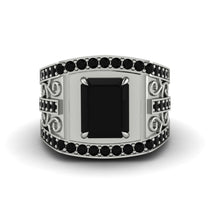 Black Diamond Imperial Grandeur Men's Ring - Shea No. 39 image 1