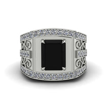 Black Diamond Imperial Grandeur Men's Ring - Shea No. 9 image 1