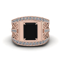Black Diamond Imperial Grandeur Men's Ring - Shea No. 8 image 1