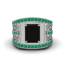 Black Diamond Imperial Grandeur Men's Ring - Shea No. 24 image 1