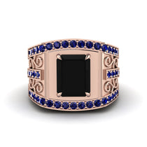 Black Diamond Imperial Grandeur Men's Ring - Shea No. 68 image 1