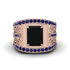 Black Diamond Imperial Grandeur Men's Ring - Shea No. 68 image 1