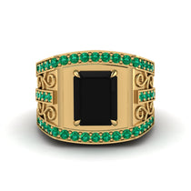 Black Diamond Imperial Grandeur Men's Ring - Shea No. 22 image 1