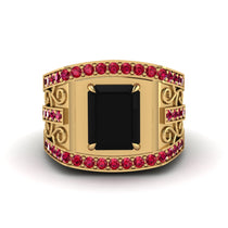 Black Diamond Imperial Grandeur Men's Ring - Shea No. 52 image 1