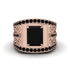 Black Diamond Imperial Grandeur Men's Ring - Shea No. 38