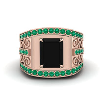 Black Diamond Imperial Grandeur Men's Ring - Shea No. 23 image 1