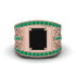 Black Diamond Imperial Grandeur Men's Ring - Shea No. 23 image 1
