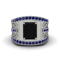 Black Diamond Imperial Grandeur Men's Ring - Shea No. 69 image 1
