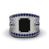 Black Diamond Imperial Grandeur Men's Ring - Shea No. 69