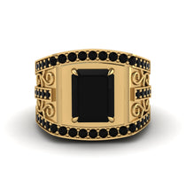 Black Diamond Imperial Grandeur Men's Ring - Shea No. 37 image 1