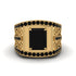 Black Diamond Imperial Grandeur Men's Ring - Shea No. 37 image 1