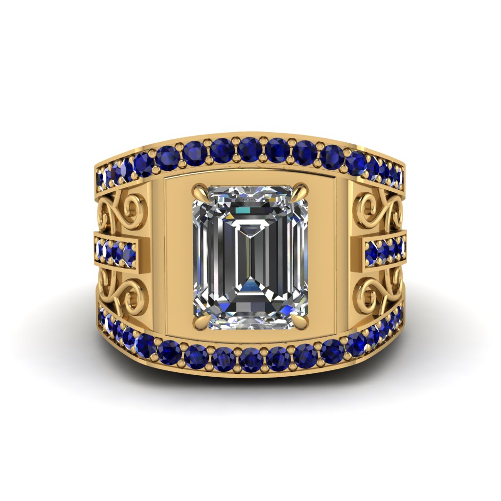 Diamond Imperial Grandeur Men's Ring - Shea No. 61