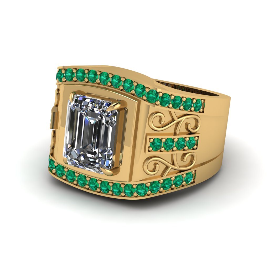 Diamond Imperial Grandeur Men's Ring - Shea No. 16