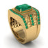Emerald Imperial Grandeur Men's Ring - Shea No. 19 image 2