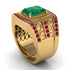 Emerald Imperial Grandeur Men's Ring - Shea No. 49