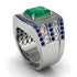 Emerald Imperial Grandeur Men's Ring - Shea No. 66 image 2