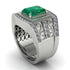Emerald Imperial Grandeur Men's Ring - Shea No. 6 image 2