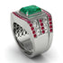 Emerald Imperial Grandeur Men's Ring - Shea No. 51