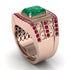Emerald Imperial Grandeur Men's Ring - Shea No. 50
