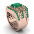 Emerald Imperial Grandeur Men's Ring - Shea No. 20