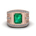 Emerald Imperial Grandeur Men's Ring - Shea No. 5