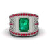 Emerald Imperial Grandeur Men's Ring - Shea No. 51