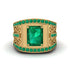 Emerald Imperial Grandeur Men's Ring - Shea No. 19