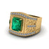 Emerald Imperial Grandeur Men's Ring - Shea No. 4