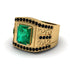 Emerald Imperial Grandeur Men's Ring - Shea No. 34