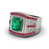 Emerald Imperial Grandeur Men's Ring - Shea No. 51 image 3