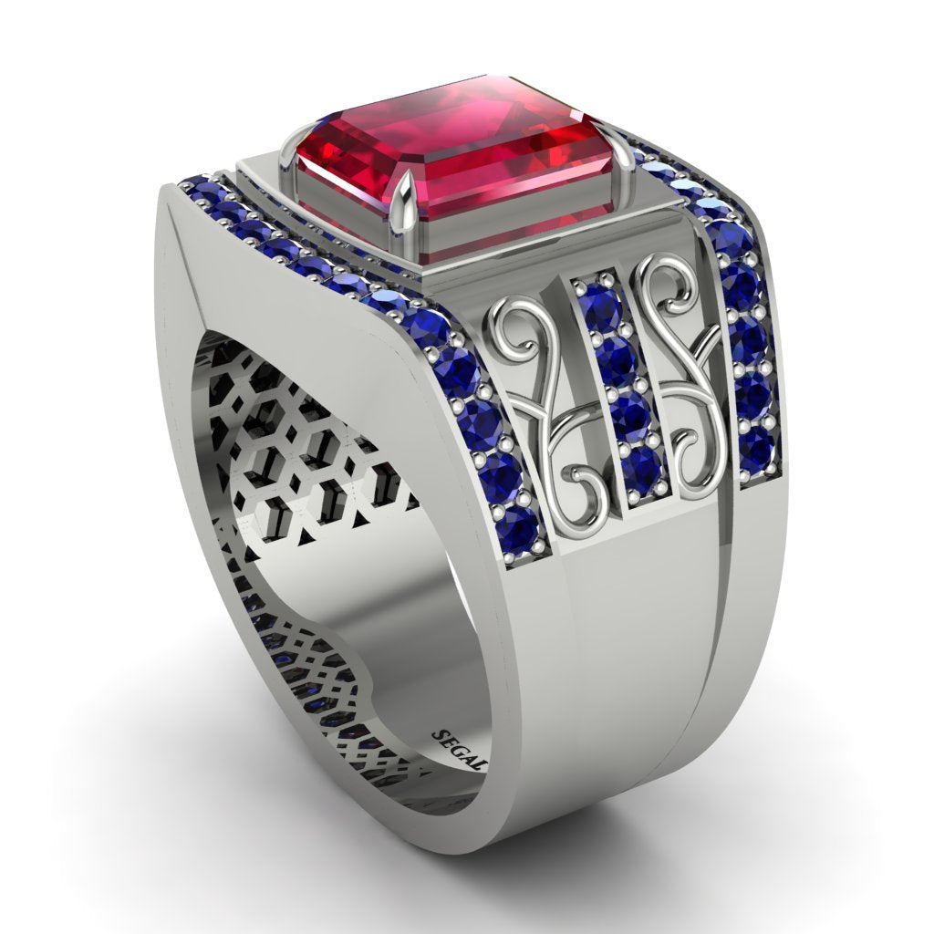 Ruby Imperial Grandeur Men's Ring - Shea No. 72
