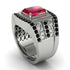 Ruby Imperial Grandeur Men's Ring - Shea No. 42