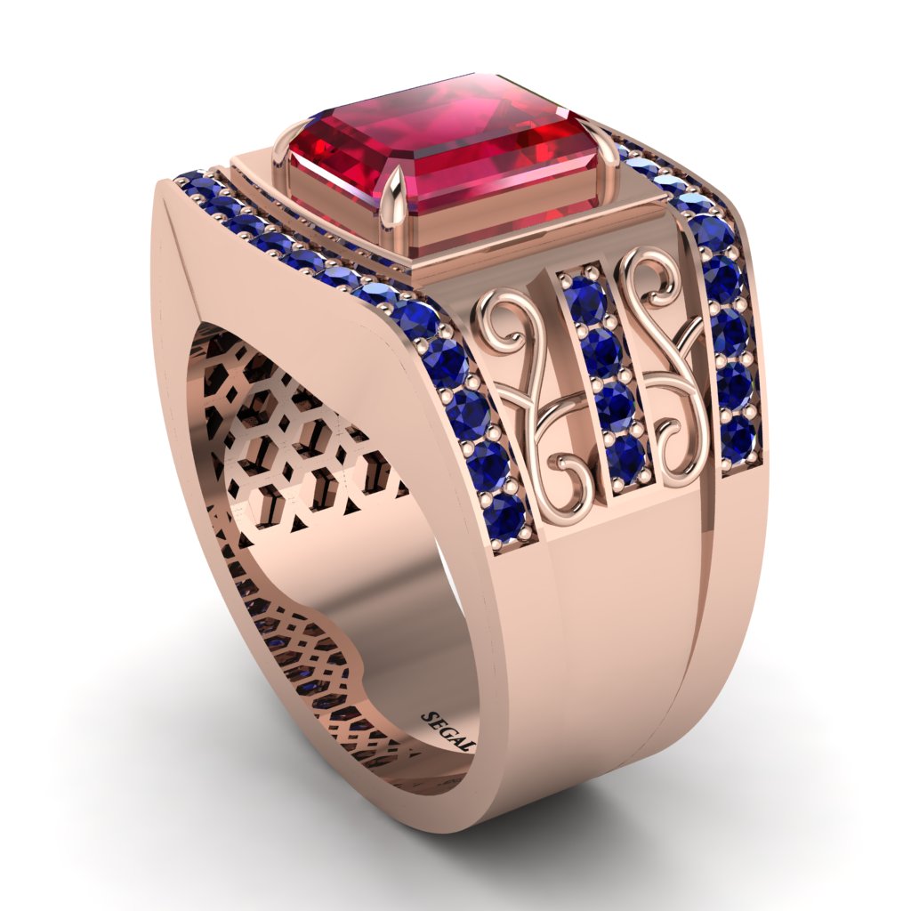 Ruby Imperial Grandeur Men's Ring - Shea No. 71
