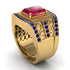 Ruby Imperial Grandeur Men's Ring - Shea No. 70