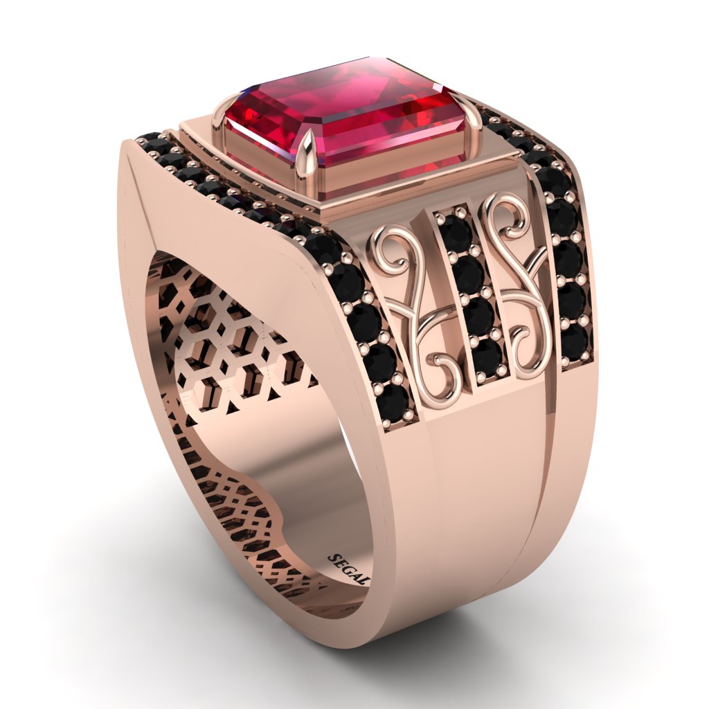 Ruby Imperial Grandeur Men's Ring - Shea No. 41