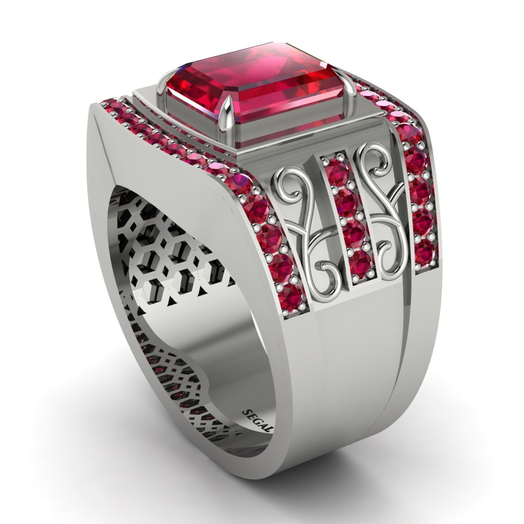 Ruby Imperial Grandeur Men's Ring - Shea No. 57