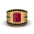 Ruby Imperial Grandeur Men's Ring - Shea No. 40 image 1