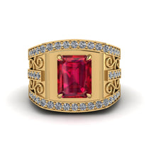 Ruby Imperial Grandeur Men's Ring - Shea No. 10 image 1