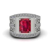 Ruby Imperial Grandeur Men's Ring - Shea No. 12 image 1