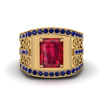 Ruby Imperial Grandeur Men's Ring - Shea No. 70 image 1