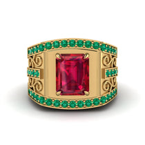 Ruby Imperial Grandeur Men's Ring - Shea No. 25 image 1