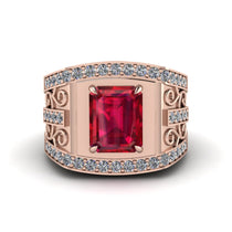 Ruby Imperial Grandeur Men's Ring - Shea No. 11 image 1
