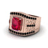 Ruby Imperial Grandeur Men's Ring - Shea No. 41