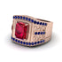 Ruby Imperial Grandeur Men's Ring - Shea No. 71 image 3