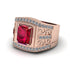 Ruby Imperial Grandeur Men's Ring - Shea No. 11 image 3
