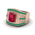 Ruby Imperial Grandeur Men's Ring - Shea No. 26 image 3