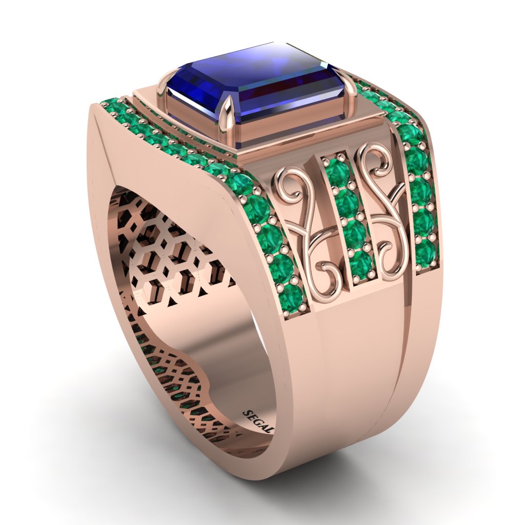 Sapphire Imperial Grandeur Men's Ring - Shea No. 29