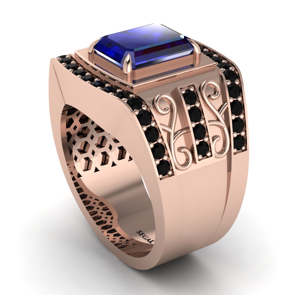 Sapphire Imperial Grandeur Men's Ring - Shea No. 44