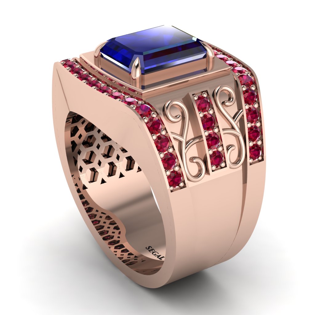 Sapphire Imperial Grandeur Men's Ring - Shea No. 59