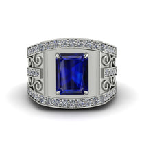 Sapphire Imperial Grandeur Men's Ring - Shea No. 15 image 1